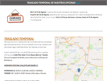 Tablet Screenshot of organizacion2000.es